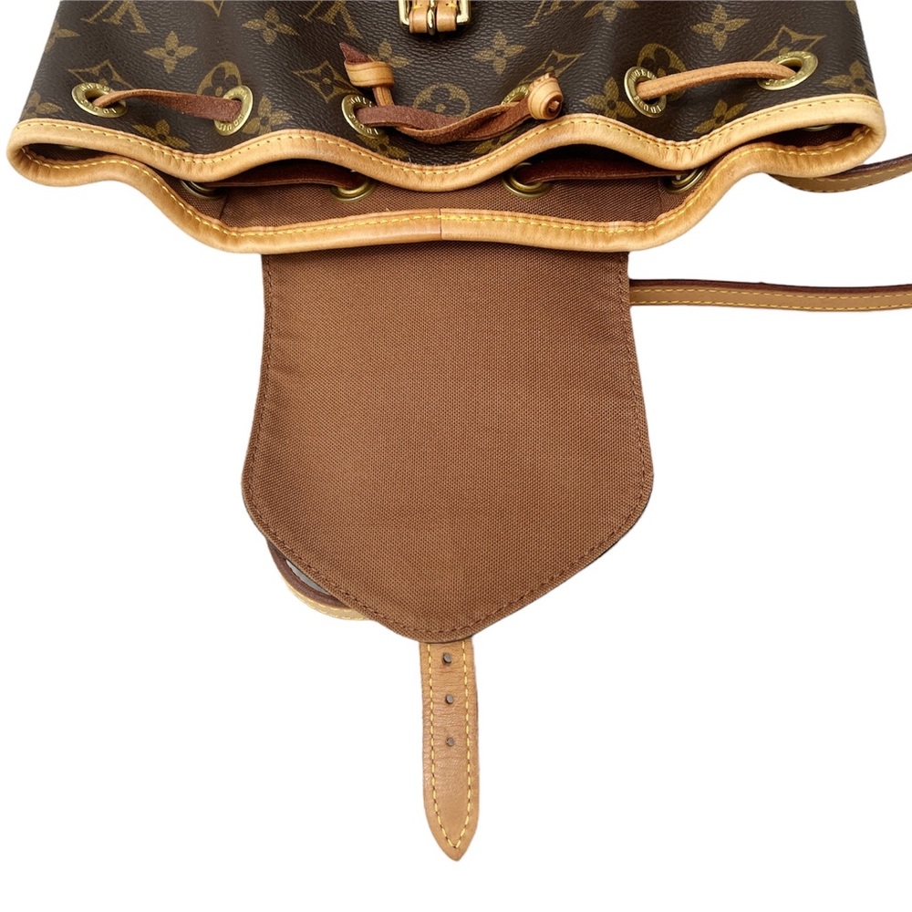 Authentic✅ Louis Vuitton Montsouris PM M51137 Monogram Canvas Backpack Brown - Picture 10 of 12